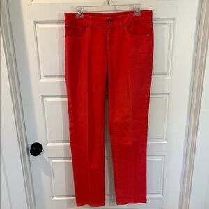 Lilly Pulitzer Main Line Straight Leg Jean Size 8